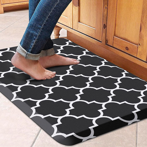 Alfombra Antifatiga De Pvc Premiun Negra - 44 X 71cm 0