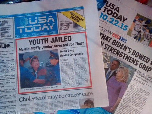 Usa Today Marty Mcfly Junior Arrested 22 De Octubre De 2015 0
