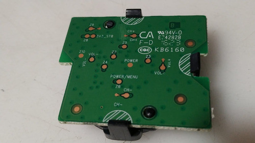 Botonera Tv Hitachi Cdh-le40smart08 40-key3sm-kea2LG 1