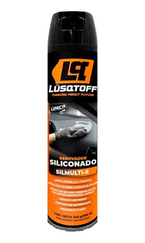 Renovador Abrillantador Siliconado Cuero 390ml Lusqtoff 0