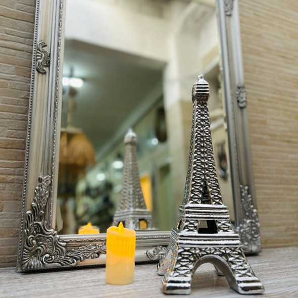 Torre Eiffel 40x16 Cm Importada Ceramica Columna Decorativa 1