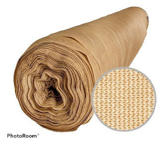 Mediasombra Beige Agriplast Premium Al 98% ,4 Ancho X2 Largo 0