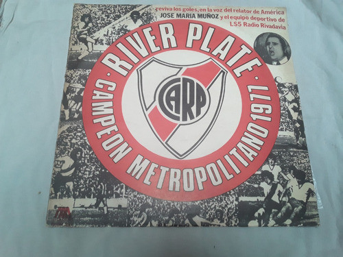 River Plate - Arangio Campeón Metropolitano - Vinilo Kktus 0