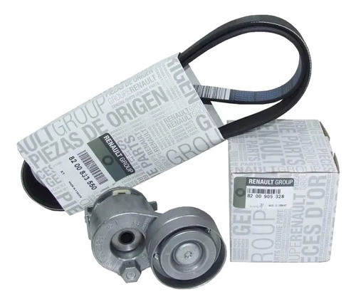 Kit Poly V Tensor Correa Renault 7701477515 I 0