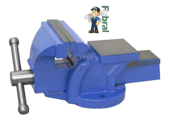 Morsa Banco Fija Reforzada 100mm Hd61573 Fubral 1
