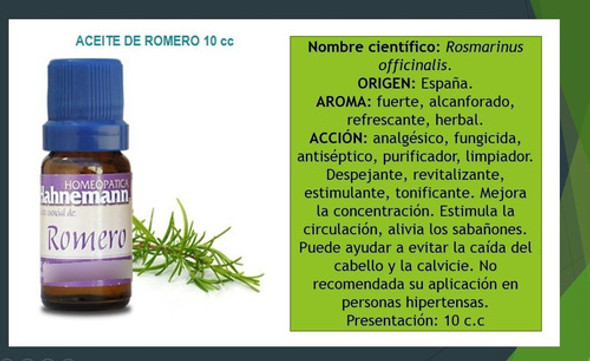 Aceite Esencial De Romero 1
