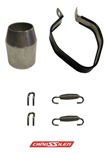 Silenciador  De Moto Universal Cañossilen Cs6 1