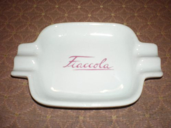 Cenicero De Ceramica  Publicida De Restaurant Fiaccola 0