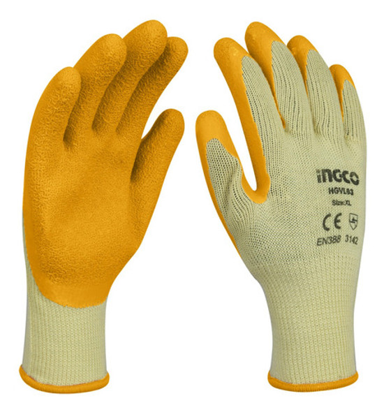 Guantes Latex Talle Xl Ingco Hgvl03 - Lnf 0