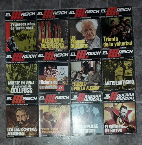 Lote 12  Revistas El Tercer Reich Y Segunda Guerra Mundial 0