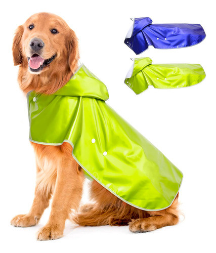 Capa De Chuva Para Cachorro Weesiber À Prova Dágua, Capa De 0