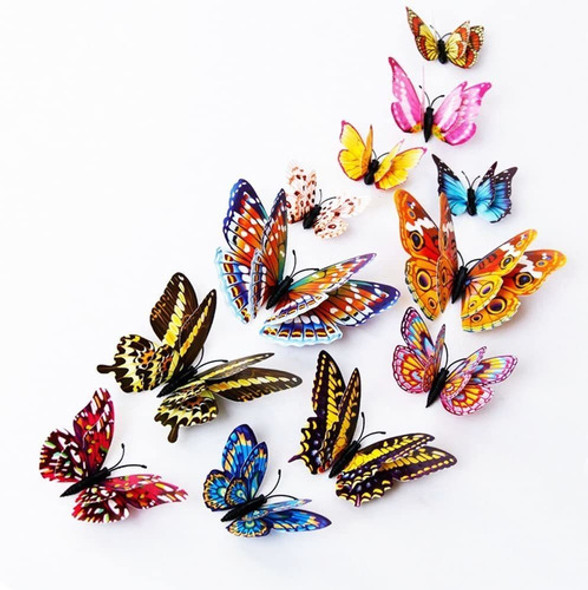 Vinilo Decorativo Pared 12 Un Mariposas Multicolor 0 Vinilo Decorativo Pared 12 Un Mariposas Multicolor 0