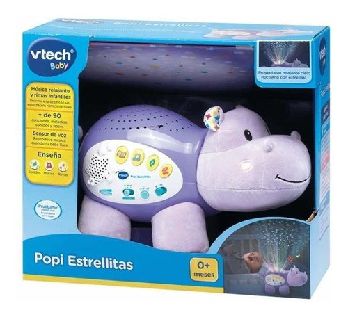 Proyector Musical Luces Popi Estrellitas Vtech Original 0