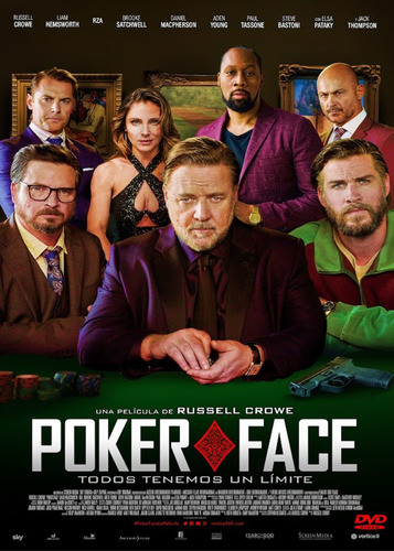Poker Face El Juego Perfecto - 2023 - ( Russell Crowe ) Dvd 0