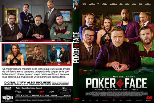 Poker Face El Juego Perfecto - 2023 - ( Russell Crowe ) Dvd 1