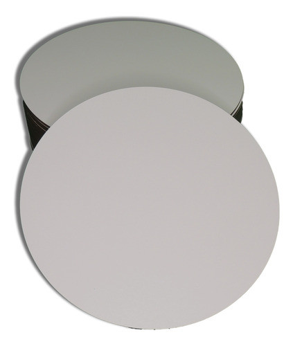 Base Torta Círculo Disco Fibroplus Blanco 20 Cm*3 Mm*100 Un 0