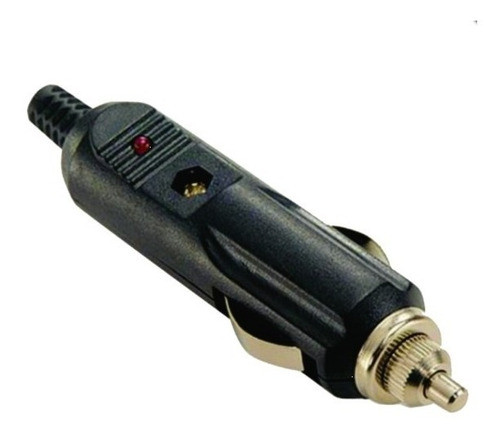 Conector Toma Macho 12v Encendedor De Auto C/fuse Y Led 1