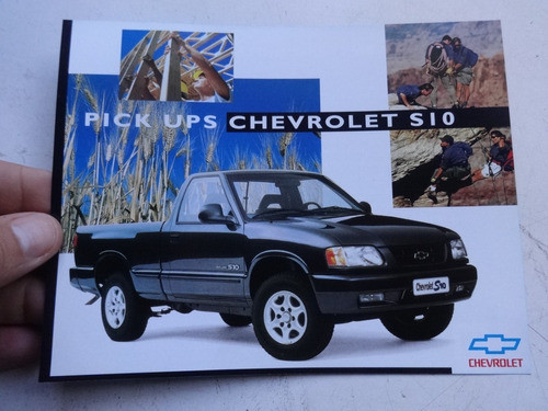 Folleto Antiguo Chevrolet S10 Pick Up Catalogo No Manual 0