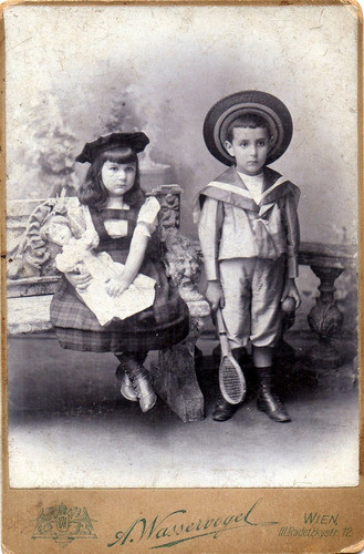 Arnold Wasservogel  Photograph  -  Cdv  -  Wien   -  Austria 0
