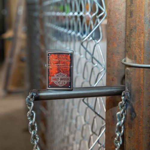 Encendedor Zippo Modelo 49658 Harley Davidson Garantia. 1