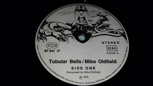 Mike Oldfield Tubular Bells Vinilo Lp Germany Muy Bueno 1973 1