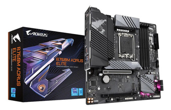 Motherboard Gigabyte B760m Aorus Elite Lga1700 0