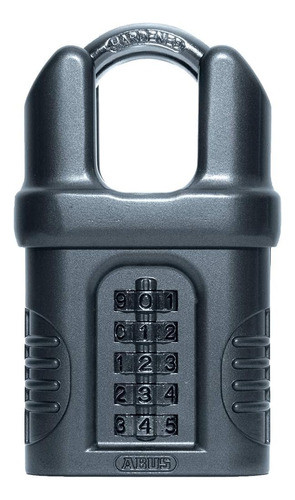 Abu15865cs Candado De Combinación De Grillete Cerrado 158cs/ 0