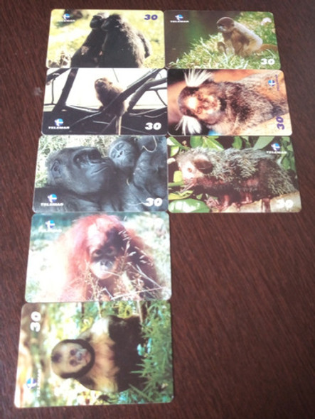 Cartão Telefônicos Primatas Da Bahia 0