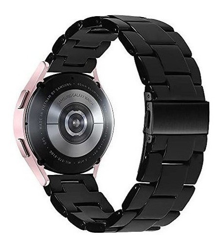 Malla Para Samsung Galaxy Watch De Resina  Negro 0