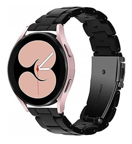 Malla Para Samsung Galaxy Watch De Resina  Negro 1