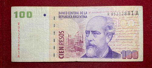 Billete 100 Pesos Reposición Roca Bottero 3734 0