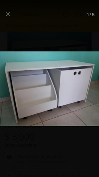 Mesa Puente Con Cubo Y Portacuento 1