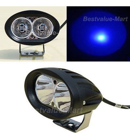 Luz De Trabajo Azul 10-60v Ip68 De La Seguridad De La Lámpar 1