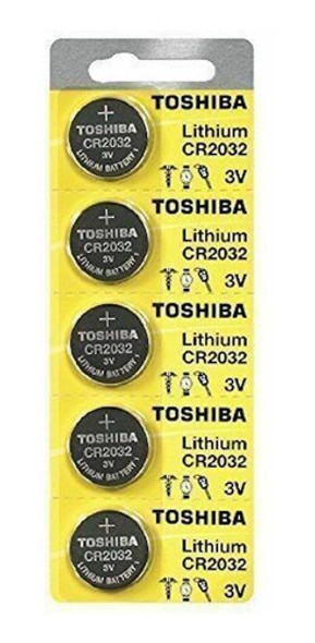 Pilas Toshiba Cr2032 | Batería Tipo Botón X5 0