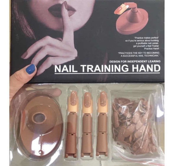Kit Dedos De Mão Pra Treino Unhas Gel Manicure Iniciante-nf 1 Kit Dedos De Mão Pra Treino Unhas Gel Manicure Iniciante-nf 1