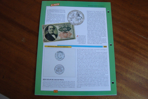 Fasciculo Moedas E Notas Do Mundo Inteiro 1 / Washing 1