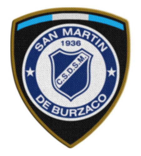 Parche Escudo Black San Martin Burzaco 0