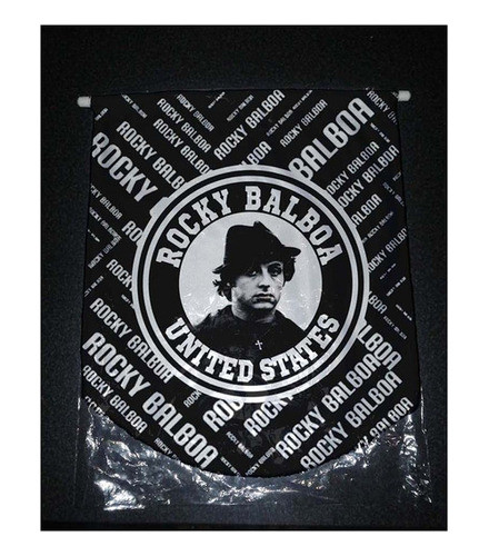 Banderin De Paño 36cm Rocky Balboa 0