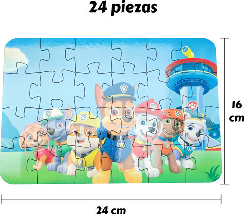 Rompecabezas Personajes Niños Calidad Premium. Regalo Orig 0
