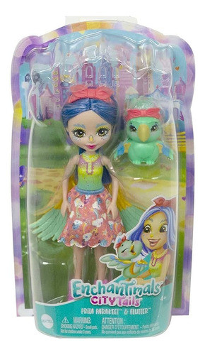 Enchantimals City Tails - Prita Parakert & Flutter - Mattel 0
