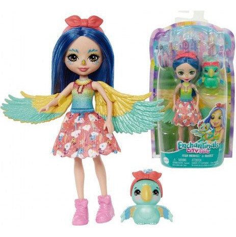 Enchantimals City Tails - Prita Parakert & Flutter - Mattel 1