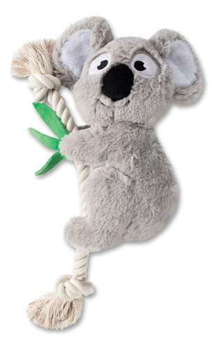 Fringe Studio Squeaker Pet Toy, Koala Bear (289652), Gris X- 0