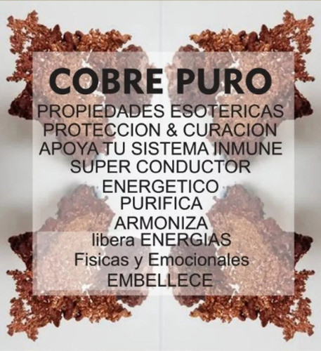 Cobre Collar Macizo 100% Puro Cobre Modelo Omega 1