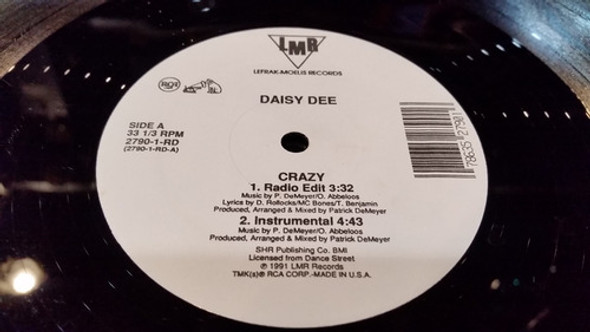 Daisy Dee Crazy Vinilo Maxi Usa 1991 Muy Buen Estado 1