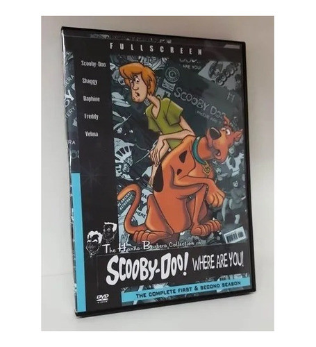 Box Dvds Scooby-doo Cadê Você! 1ª E 2ª Temporada - 4 Dvds 0