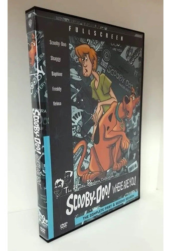 Box Dvds Scooby-doo Cadê Você! 1ª E 2ª Temporada - 4 Dvds 1