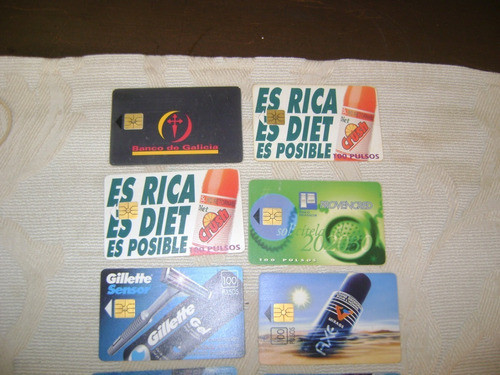10 Tarjetas Telecom Argentina Coleccionismo Serie Publicit 1 1