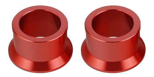 Buje Espaciador Rueda Rojo Anodizado Zeta Crf Honda Ws 0