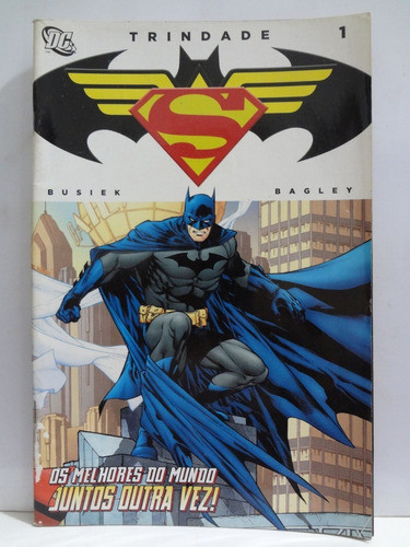 Hq Batman E Superman - Trindade Nº 1 Busiek / Bagley 0