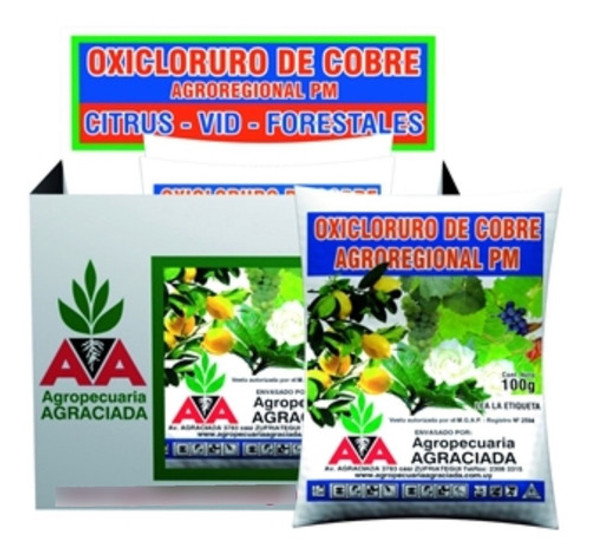 Funguicida Oxcicloruro De Cobre 100 Gramos 0